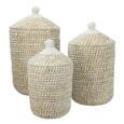 Košara Lauren - S - bela, Romantika, umetna masa/ostali naravni materiali (26/44cm) - Zandiara Košara Lauren - S - bela, Romantika, umetna masa/ostali naravni materiali (26/44cm) - Zandiara