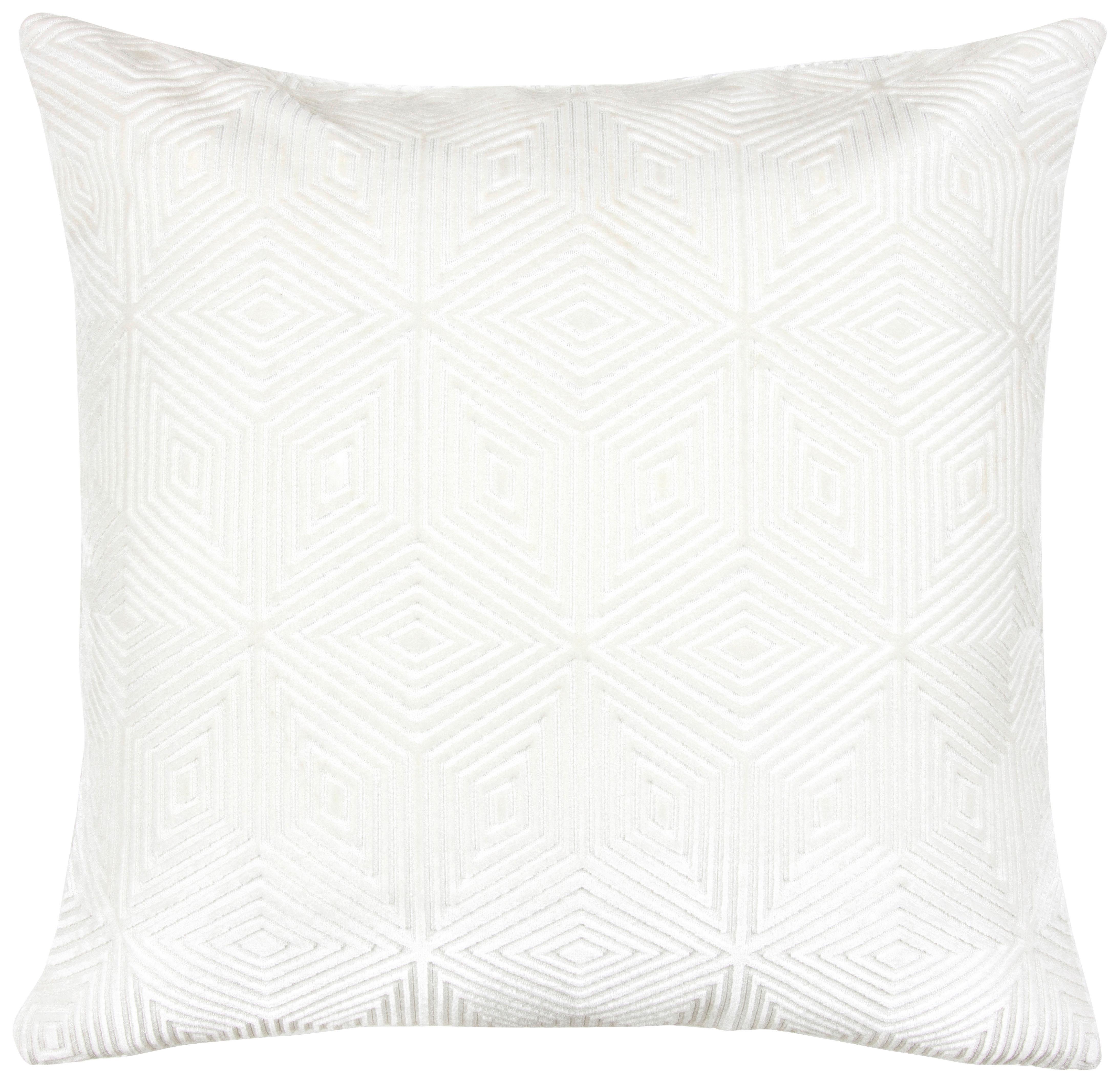 Kissenhülle Rania Perlmutt ca. 40x40cm - Perlmutt, Textil (40/40cm)