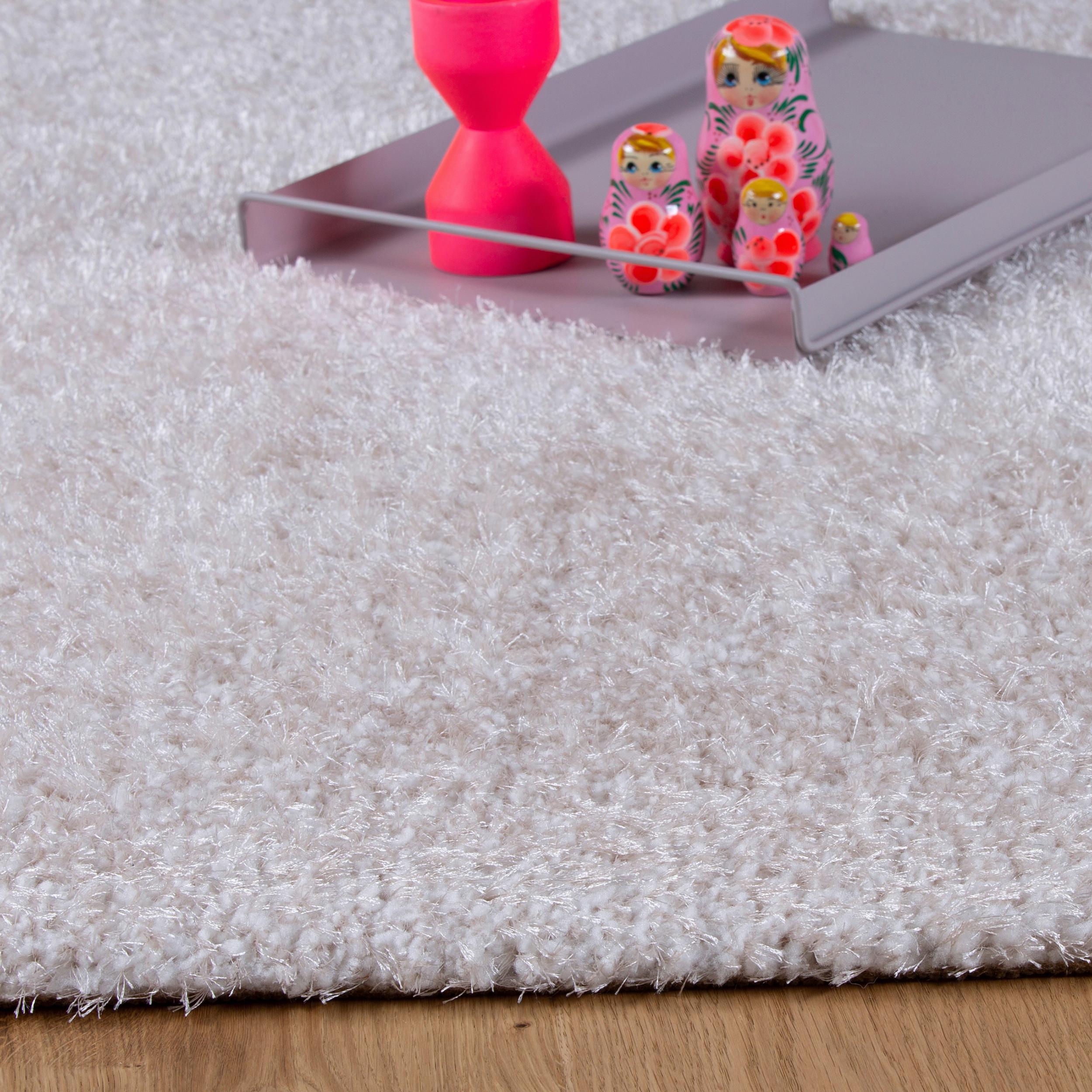 HOCHFLORTEPPICH MY EMILIA - Creme, Konventionell, Textil (60/110cm) - Novel