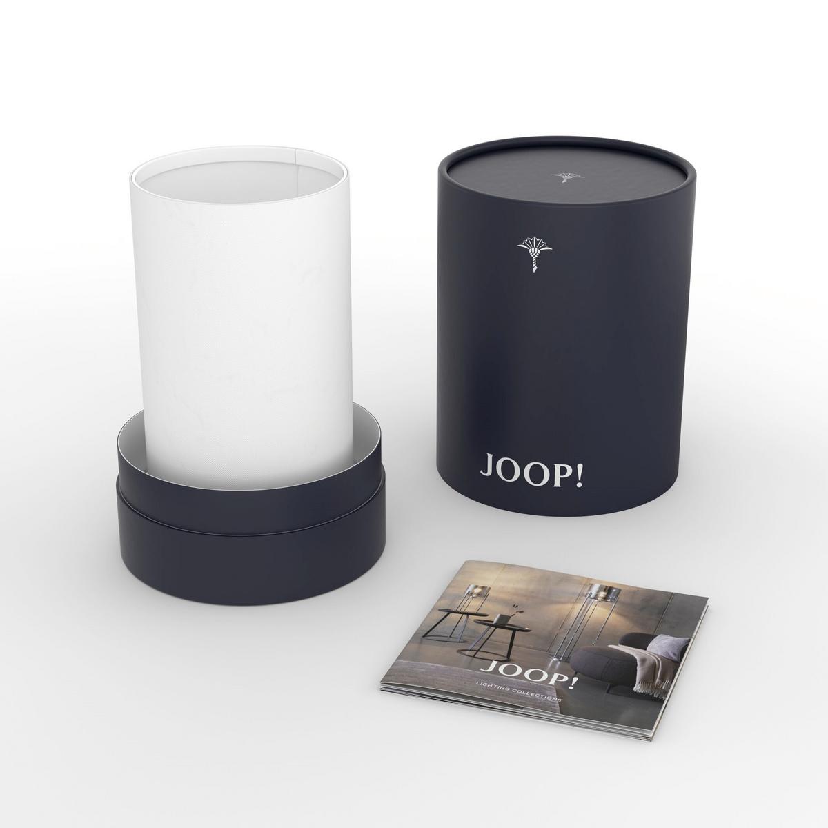 LAMPA STOŁOWA Z AKUMULATOREM 34233*JOOP MOVE LIGHTS - biały/kolor chromowy, Konventionell, tworzywo sztuczne/metal (11/20cm) - Joop!