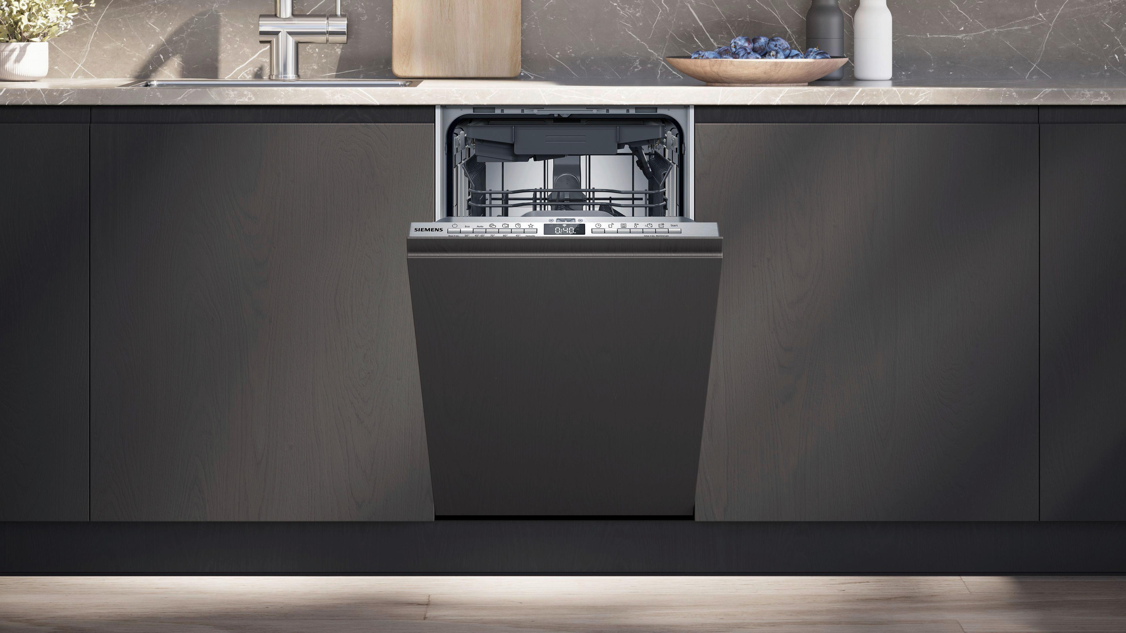 Geschirrspüler SR73EX25ME - Alufarben, MODERN, Metall (44,8/81,5/55cm) - Siemens