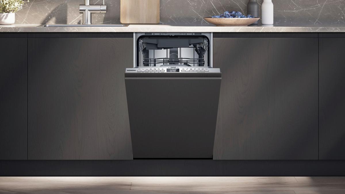 Geschirrspüler SR73EX25ME - Alufarben, MODERN, Metall (44,8/81,5/55cm) - Siemens