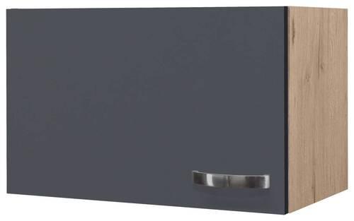 Corp superior de bucătărie SHADOW   KH60 - gri închis/stejar San Remo, Modern, material pe bază de lemn (60/32/32cm)
