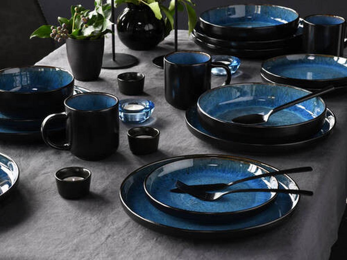 Kombinirani Servis Nordic Fjord Blue, 30-Delni - modra, Trend, keramika (58/45/33null) - Creatable