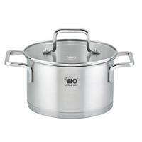 GARNEK DO MIĘSA 77220 ELO - kolor srebrny/przezroczysty, Basics, metal/szkło (20cm) - ELO