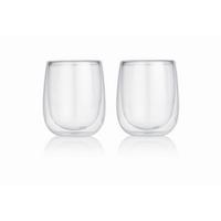 KOMPLET SZKŁA STOŁOWEGO 05869 - przezroczysty, Basics, szkło (7,5/4,5/9cm) - GOURMETMAXX