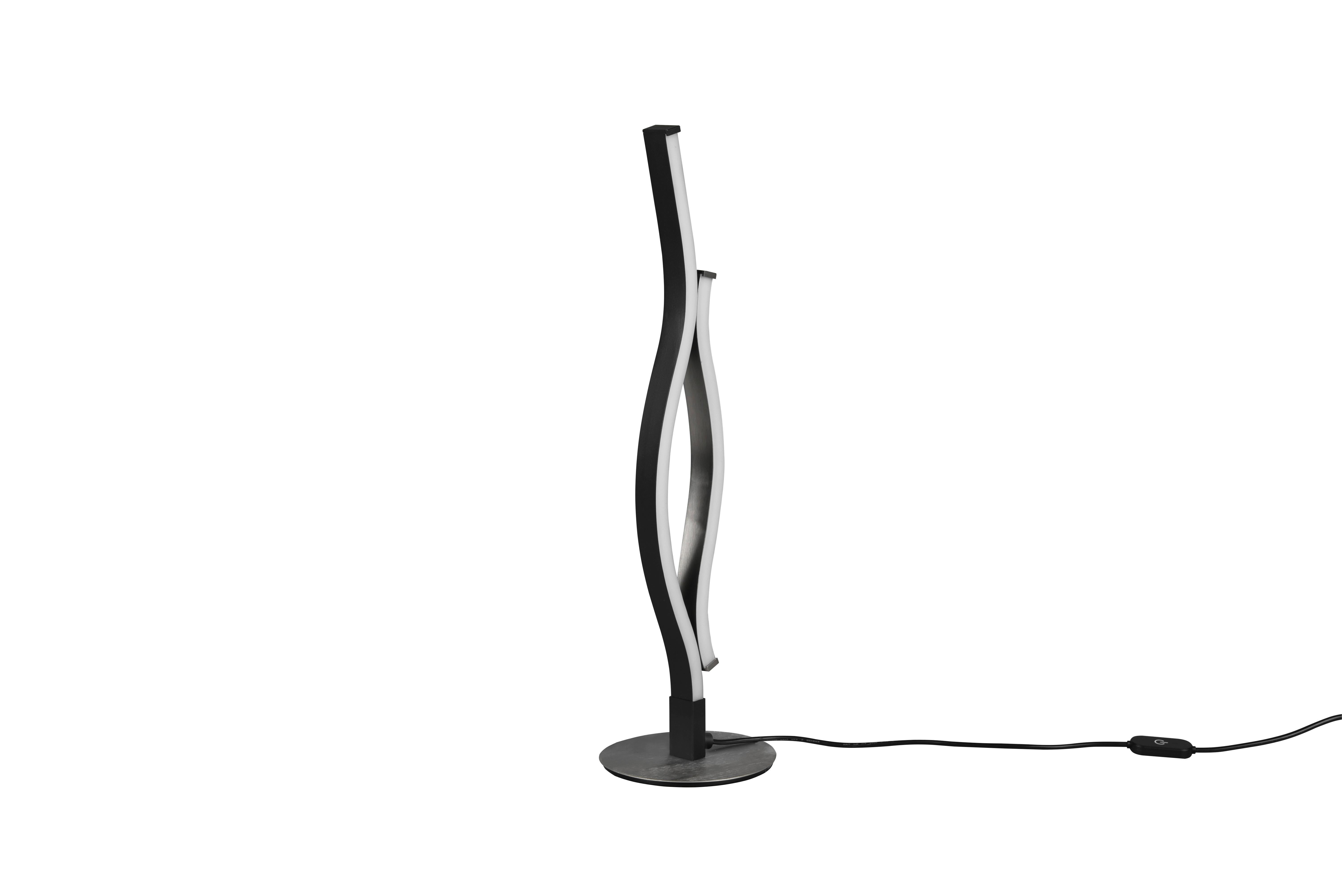 LED-Tischleuchte Blaze Schwarz max. 8 Watt - Schwarz, Basics, Metall (13,5/48cm) - Trio Leuchten