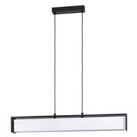 Led-hängeleuchte 900075* Valdelagrano-Z - Weiss/Schwarz, Design, Holz/Textil (100/10,5/110cm) - Eglo