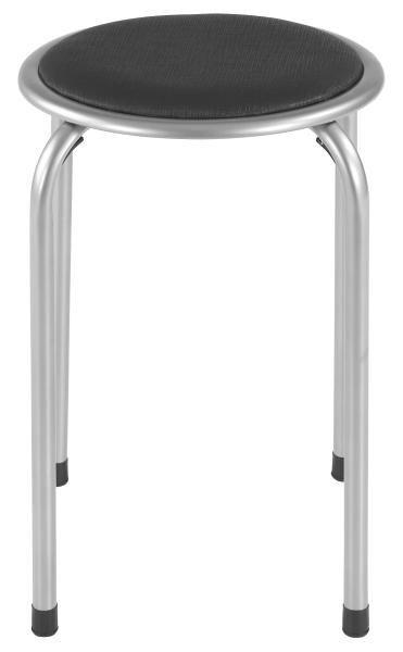Stolica Složiva Raki - boje aluminija, Modern, metal/plastika (30/45cm)