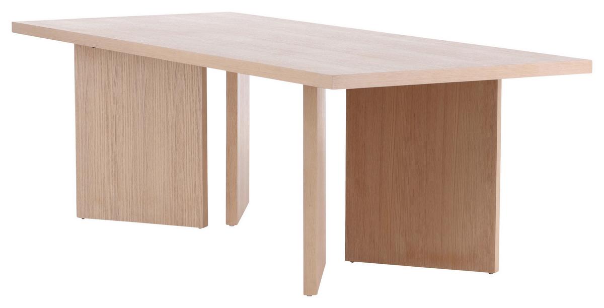 Esstisch Bassholmen ca. 240x100x74 cm Beige - Beige, Design, Holz/Holzwerkstoff (240/100/74cm) - Livetastic