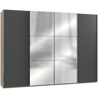 Ormar S Kliznim Vratima Level 36a - boje grafita/boje hrasta, Moderno, drvni materijal (300/216/65cm) - Modern Living