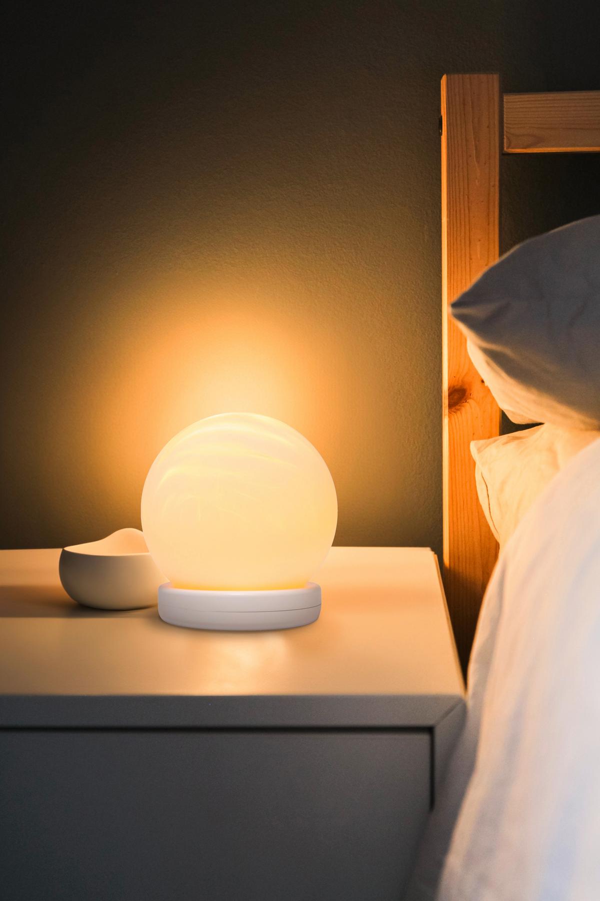 LED-Dekoleuchte Milks in Weiss max. 2 Watt - Weiss, Modern, Glas/Kunststoff (15/16cm) - Modern Living