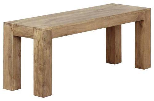 Klop Mumbai - barve akacije, Moderno, les (120/45/35cm) - MID.YOU
