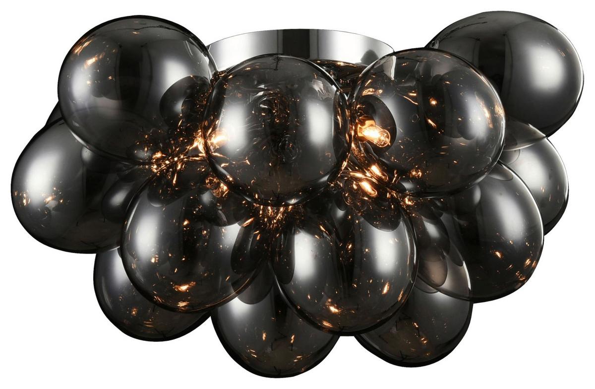 DECKENLEUCHTE BALBO - Nickelfarben, Basics, Glas/Metall (50/29,5/50cm) - MAYTONI