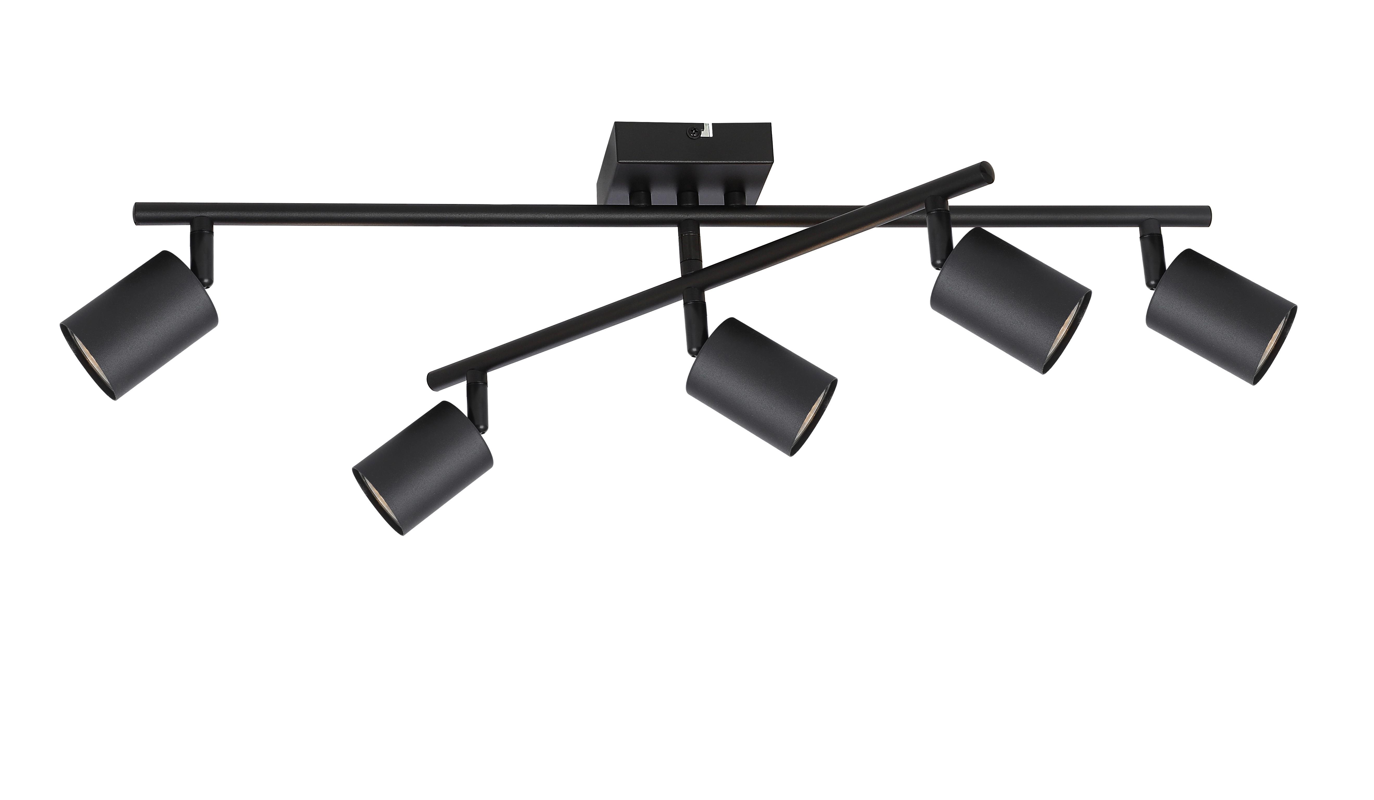 LAMPA SUFITOWA MAREEN - czarny, Trend, metal (70,5/36/20cm) - Novel