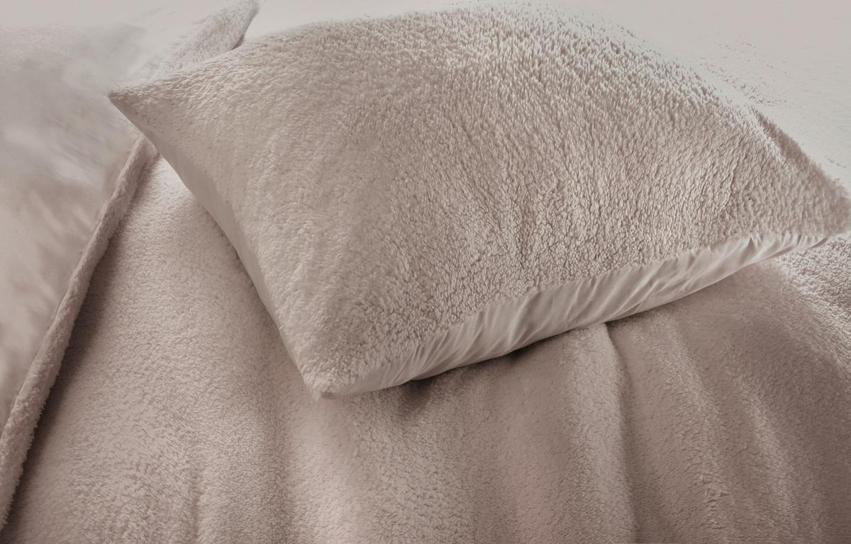 Ágyneműhuzat-garnitúra Teddy - homok, textil (140/200cm) - Modern Living