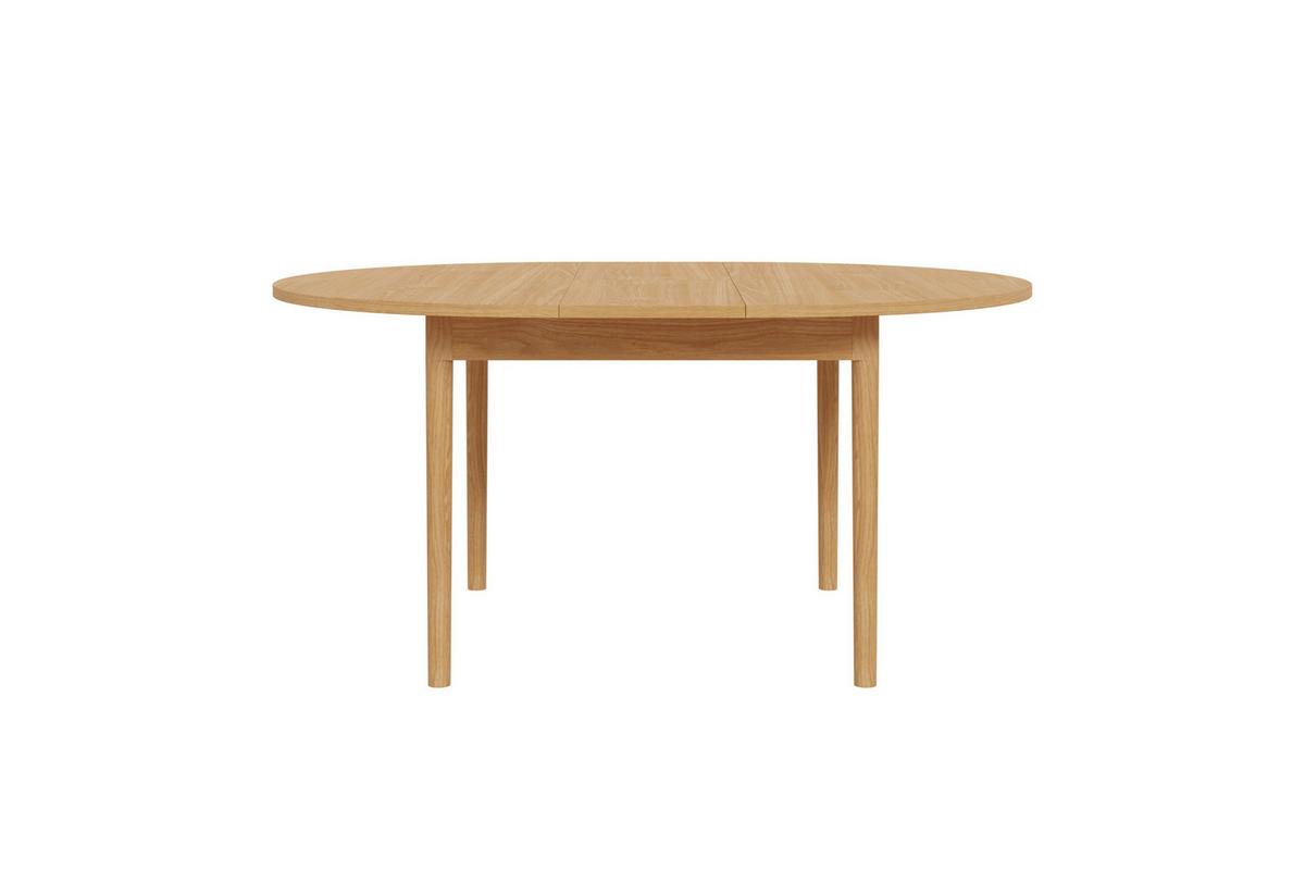 Kihúzható Asztal Calasetta - tölgyfa színű, Natur, faalapú anyag (130-165/77,5/130cm)