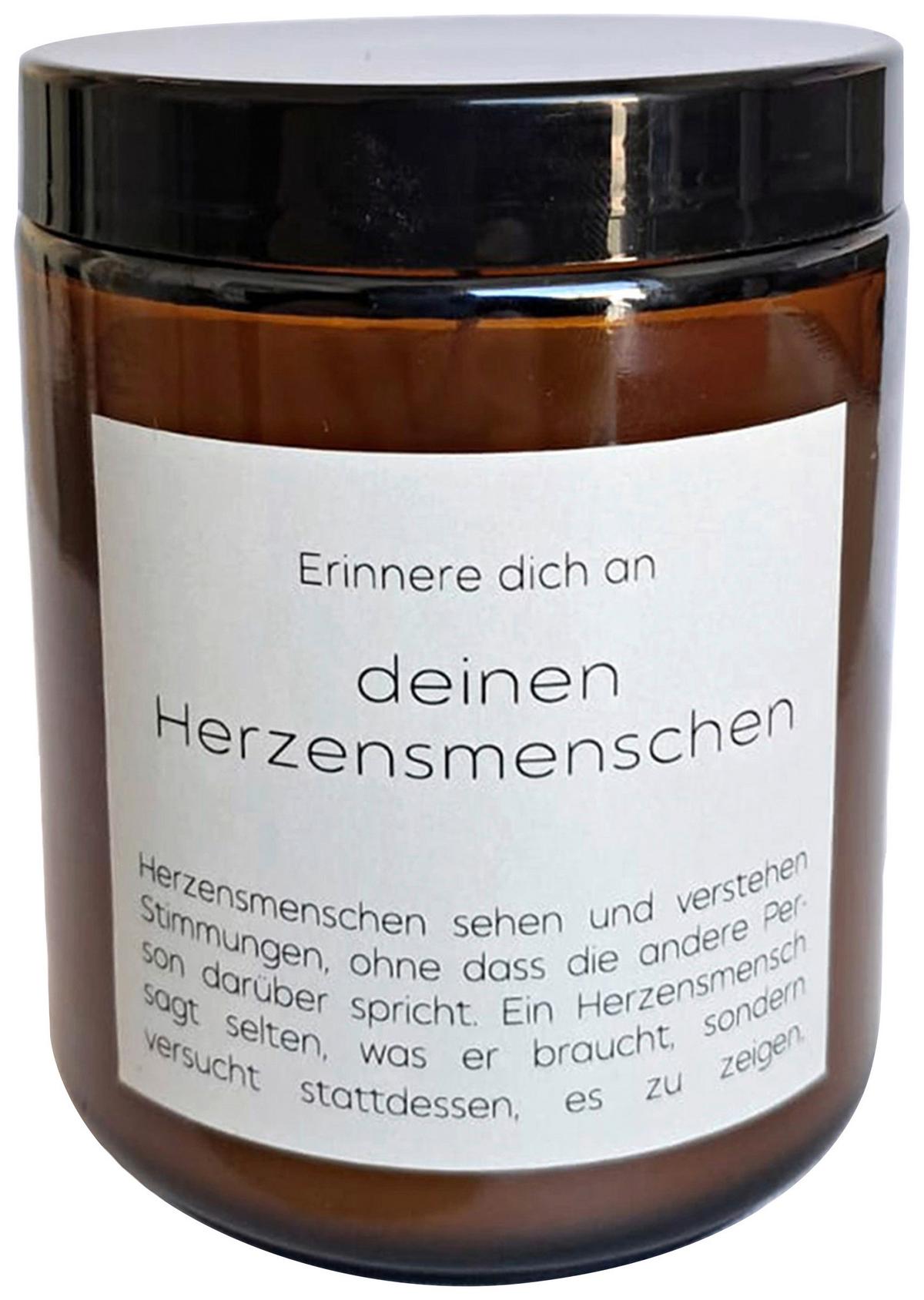 Duftkerze Memory diverse Designs - Braun/Bronzefarben, Glas (7,2/9cm) - Mömax