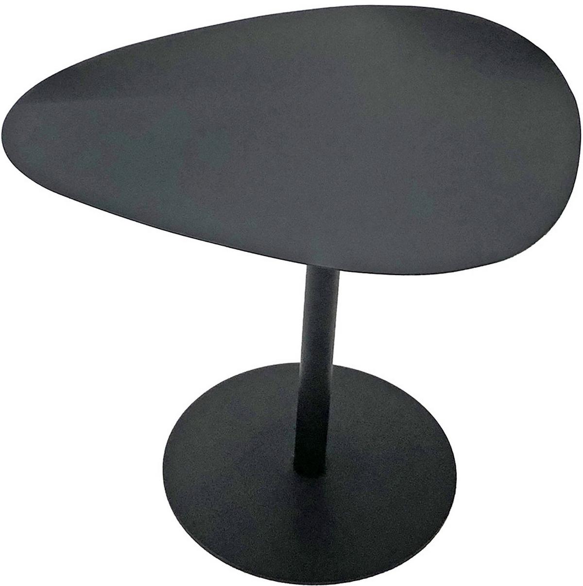 STOLIK BOCZNY ENNO 5 - czarny, Trend, metal (51/42/41cm)