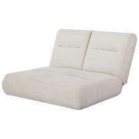 Zofa Luna, Bež, Funkcija Ležišča - bež, Design, tekstil (159/88/160cm) - Livetastic