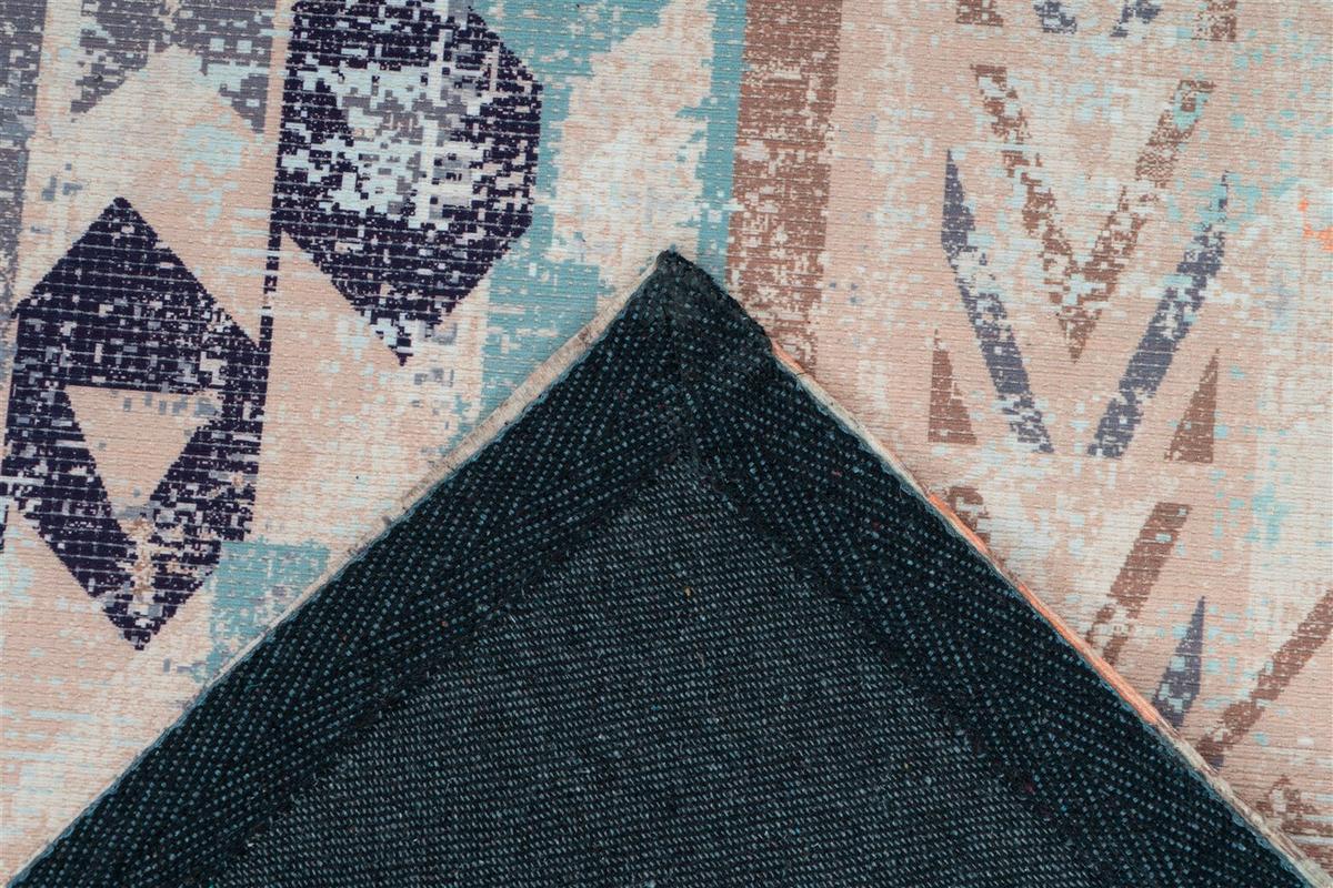 FLACHWEBETEPPICH INDIANA 200 MULTI / BLAU - Blau/Multicolor, Konventionell, Textil (160/230cm) - Kayoom