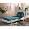 Kinder-/Juniorbett Modulo ca. 90x200 cm Weiß - Weiß, MODERN, Holz/Holzwerkstoff (90/200cm) - MID.YOU
