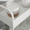 BADRUMSHYLLA SANDRO - vit, Modern, metall/plast (40/72/22cm) - Bessagi Home