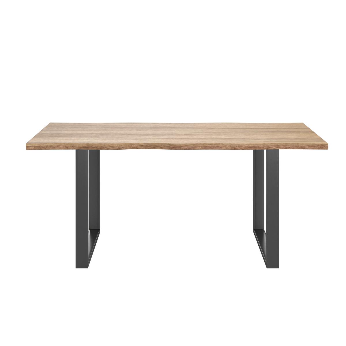 Tischgestell Noah Schwarz - Schwarz, MODERN, Metall (78/72/7,5cm) - Mömax