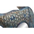 Wandspiegel In Vintage Blau - Blau, Glas/Metall (110/80/15cm) - MÖMAX modern living