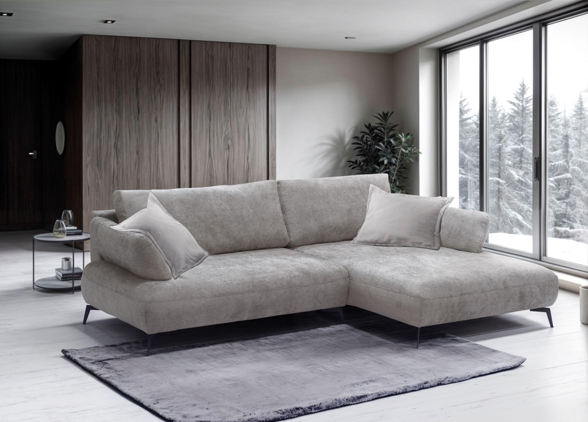 Coltar MADISON - bej, Modern, lemn/material pe bază de lemn (284/92/186cm) - Modern Living