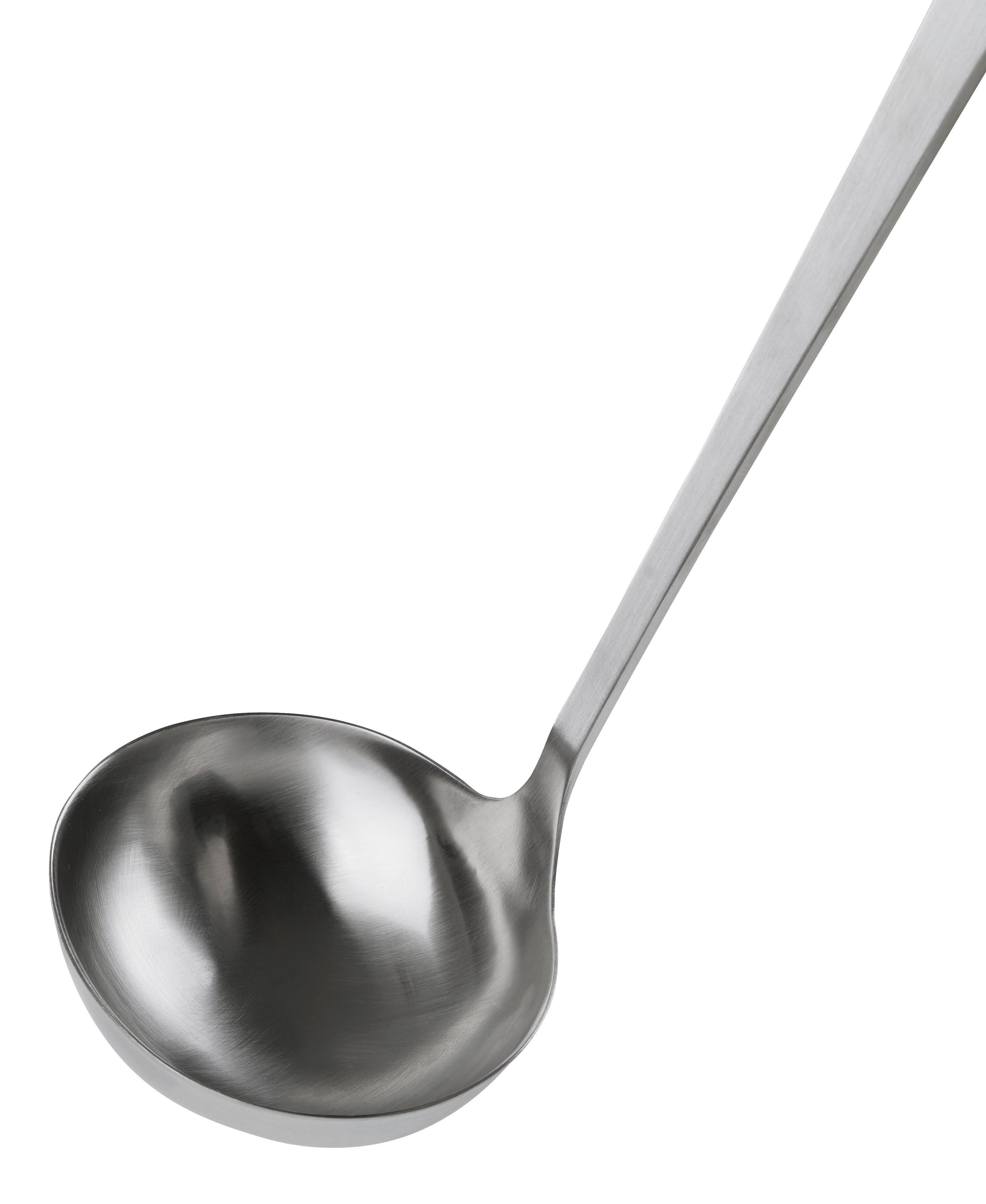 ŁYŻKA DO SERWOWANIA 23131 - kolor srebrny, Design, metal (32cm) - Chefkoch+Fackelmann