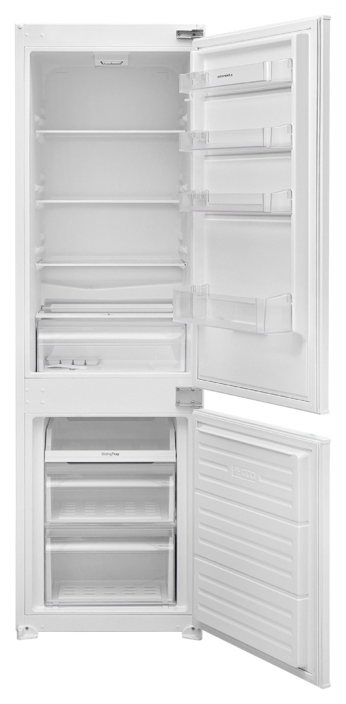 Hladilnik Z Zamrzovalnikom Halden - bela, Basics, kovina/steklo (54/177/54,5cm) - Respekta