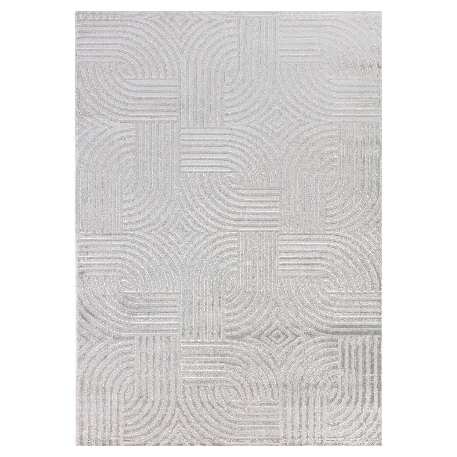 Tekač Sahara, Srebrna, 80x250cm - srebrne barve, Design, tekstil (80/250cm) - Novel