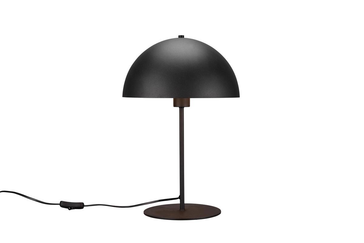 Tischleuchte Nola Schwarz max. 40 Watt - Schwarz, KONVENTIONELL, Metall (30/45cm) - Trio Leuchten