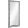 Wandspiegel in Silber ca. 40x80cm - Silberfarben, MODERN, Glas/Holzwerkstoff (40/80cm) - MÖMAX modern living