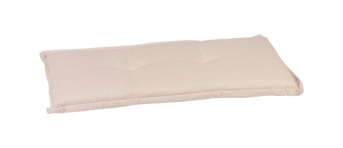 Bankauflage Ascot ca. 100x45 cm Beige - Beige, Basics, Textil (100/45/7cm) - Gardenson