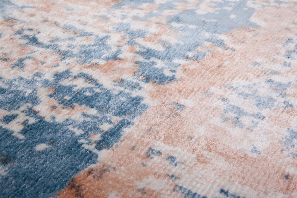 Vintage-teppich Ocean 300 Multi / Blau 170x240 - Blau/Multicolor, Basics, Textil (170/240cm) - Kayoom