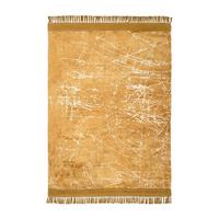 Flachwebeteppich Dolce Vita 225 Gold 200 X 290 - Goldfarben, Basics, Textil (200/290cm) - Kayoom