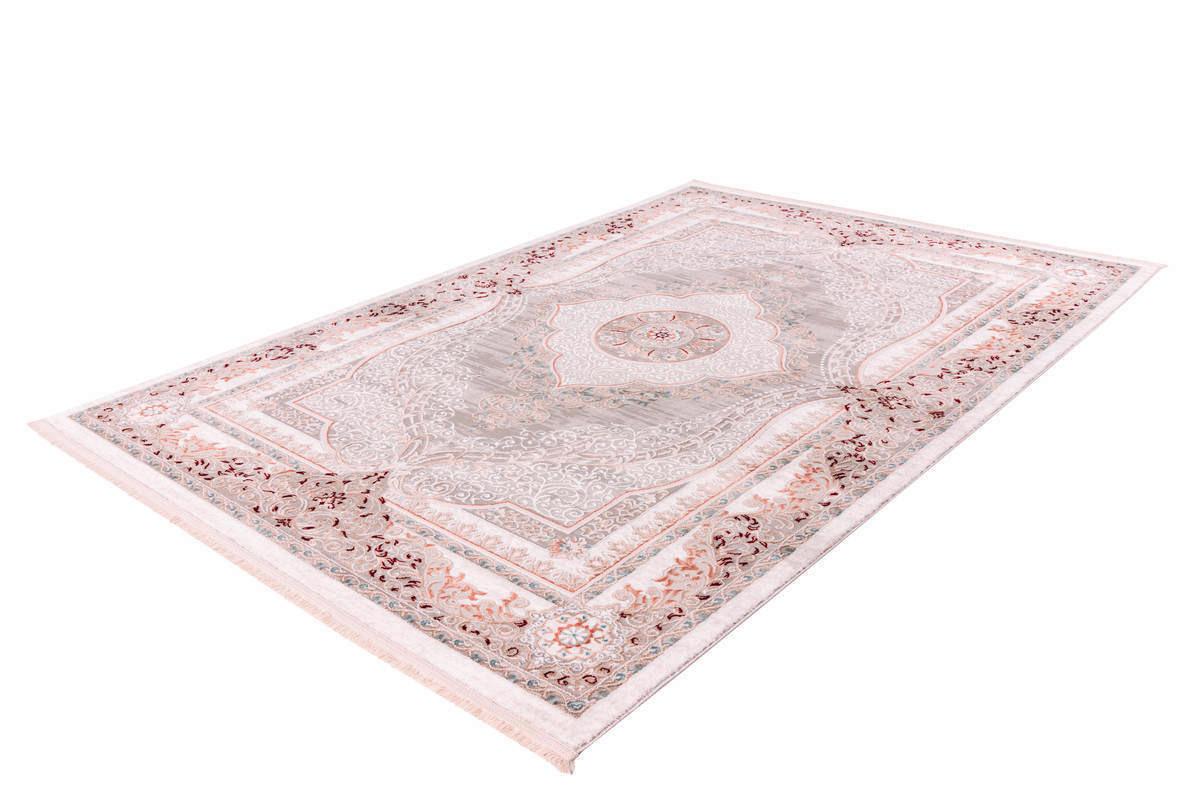 Vintage-teppich Hmkf8-200-300 - Rosa/Grau, Design, Textil (200/230cm) - Kayoom