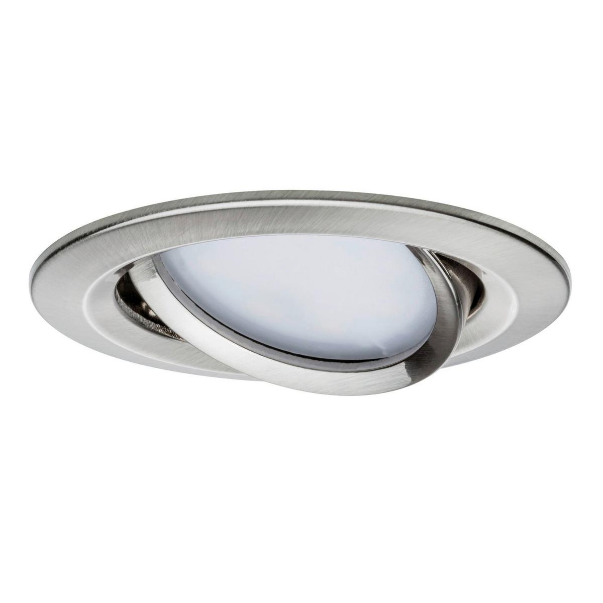 Deckenleuchte Nova in Alufarben max. 6,5 Watt - Basics (8,4cm) - Paulmann