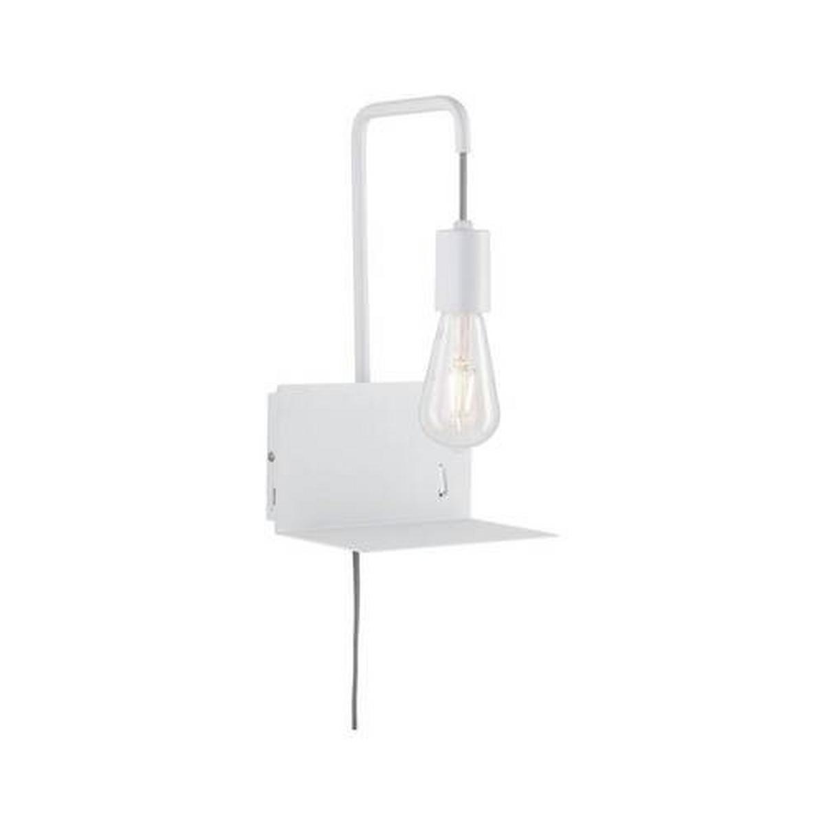 LED-Wandleuchte Calvani in Weiß max. 40 Watt - Weiß, Basics, Metall (20/35cm) - Paulmann