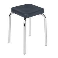 Szék Pik - fekete, Konventionell, műanyag/fém (36/49/36cm)