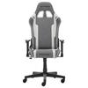 GAMINGSTOL PRINCE -EXKLUSIV- - vit/grå, Modern, textil/plast (70/126/70cm) - Dxracer