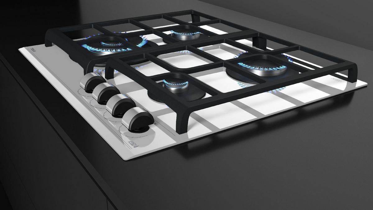 Plită pe gaz TEKA GZC 64320 SM STEAM GREY - Modern (60/5/60cm) - Teka