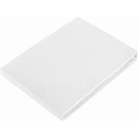 Fixleintuch Basic in Weiss ca. 100x200cm - Grau, Textil (100/200cm) - Modern Living