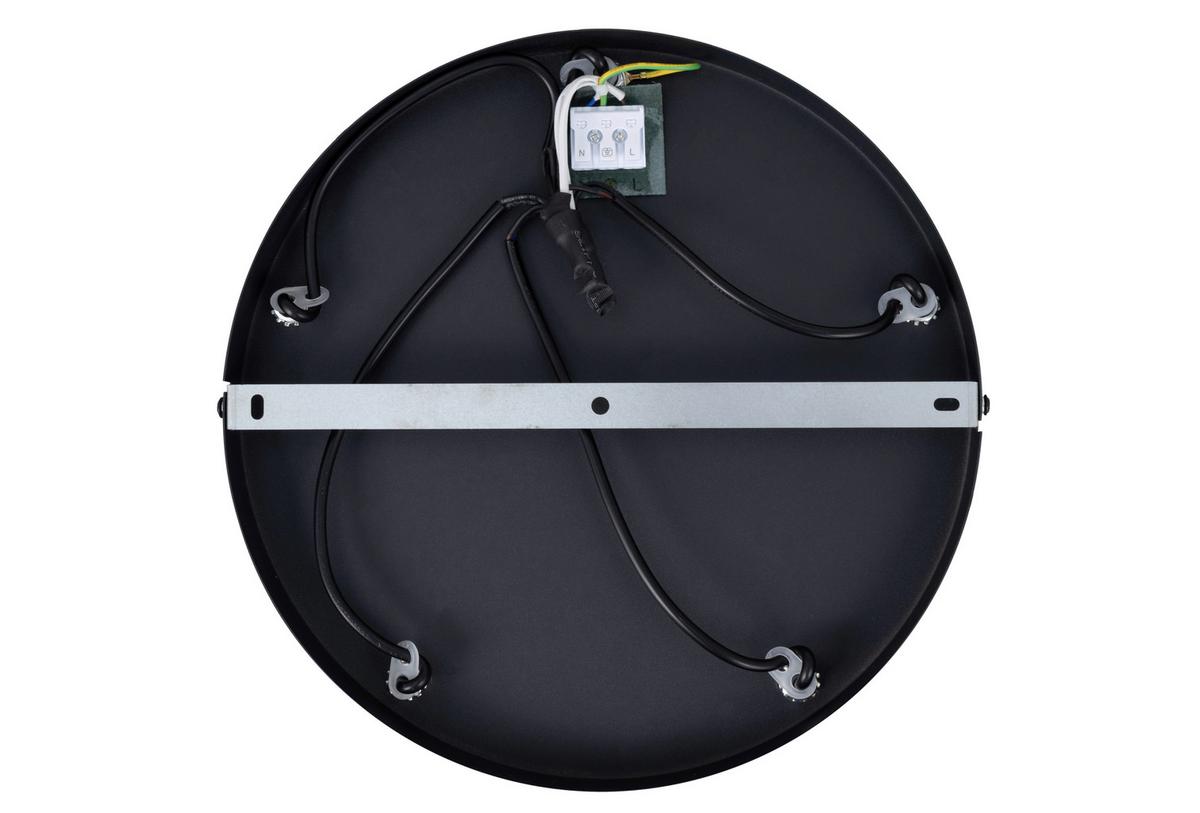 LAMPA WISZĄCA MARCY - czarny/szary, Trend, metal/szkło (42/120cm) - Novel