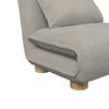BÄDDFÅTÖLJ BELLA - beige/naturfärgad, Modern, metall/trä (85/76/84cm) - Bessagi Home