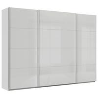 DULAP USI CULISANTE FELDKIRCH - gri deschis/gri lucios intens, Modern, sticlă/material pe bază de lemn (315/229/62cm)