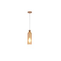 Hängeleuchte Dubai Bernsteinfarben max. 40 Watt - Bernsteinfarben, Trend, Glas/Metall (10/134,7cm) - Novel