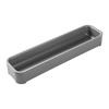 BESTECKEINSATZ LIS -EXT- - Grau, MODERN, Kunststoff (38,1/9,6/4,8cm) - Mömax